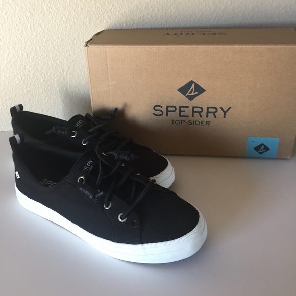 sperry crest vibe black